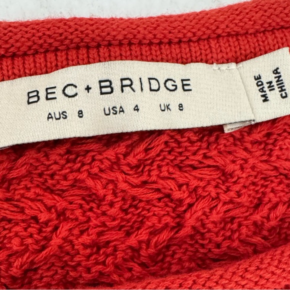 BEC & BRIDGE EFFIE KNIT CUT OUT MAXI DRESS SIZE 4 - Picture 8 of 8